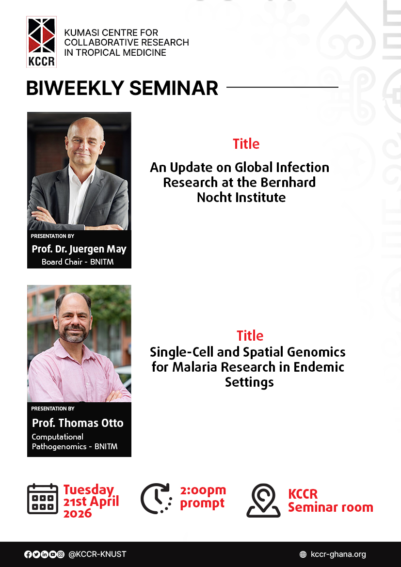 Upcoming KCCR Seminar